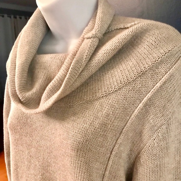 Market & Spruce Gray Sweater Dress Size Large - Picture 2 of 3